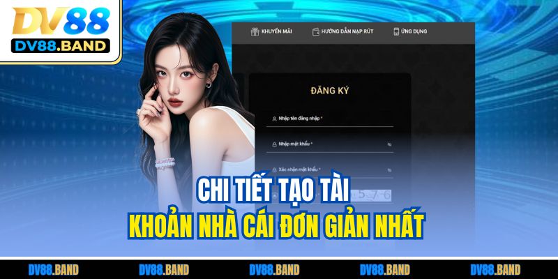 Đăng Ký DV88 Nhanh Gọn - Hướng Dẫn Chi Tiết Cho Người Mới 2 Chi tiết tạo tài khoản nhà cái đơn giản nhấtChi tiết tạo tài khoản nhà cái đơn giản nhất
